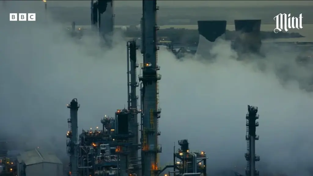 Mint Filming Locations (2026-) 3 Grangemouth Refinery, Grangemouth, Scotland Featured in Mint Series