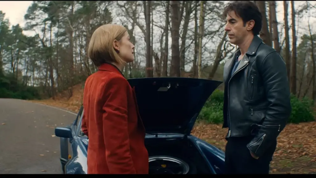 Ladies First Filming Locations (2026) 11 Sacha Baron Cohen and Rosamund Pike in Ladies First (2026)