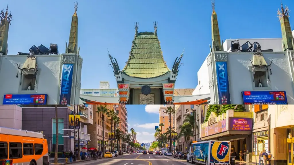 TCL Chinese Theatre & Hollywood Boulevard, Los Angeles — USA