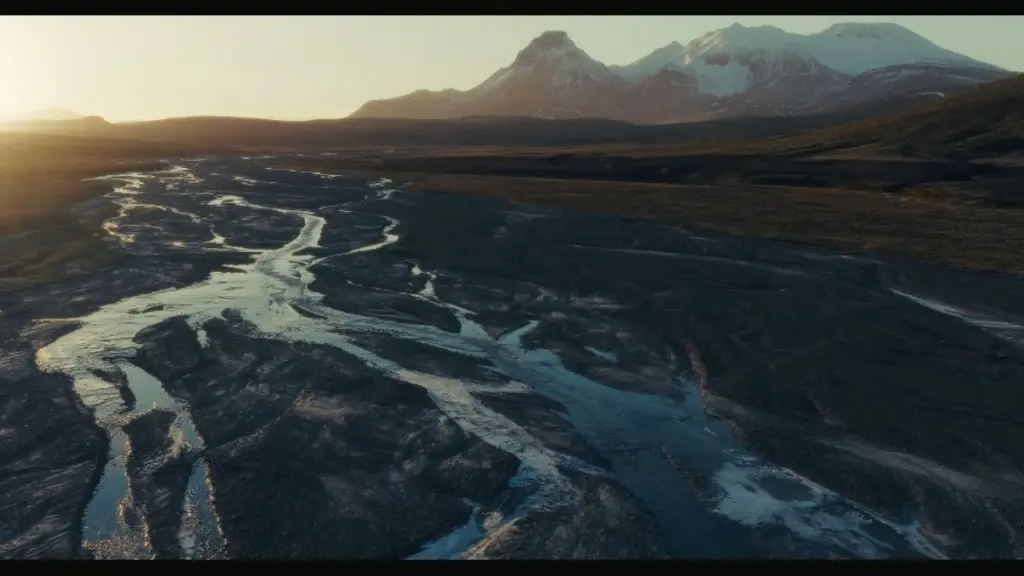 Tungnaá Braided River, Highlands of Iceland Featured in The Brink of War