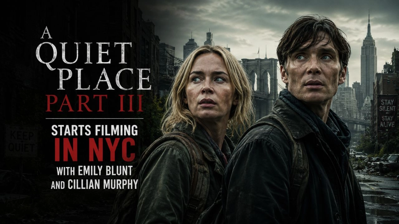 'A Quiet Place Part III' Starts Filming in NYC With Emily Blunt and Cillian Murphy