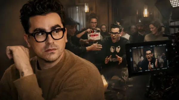 Dan Levy's Crew Had the Most Unexpectedly Generous Advice While Filming Netflix's Wildest Scene in Big Mistakes