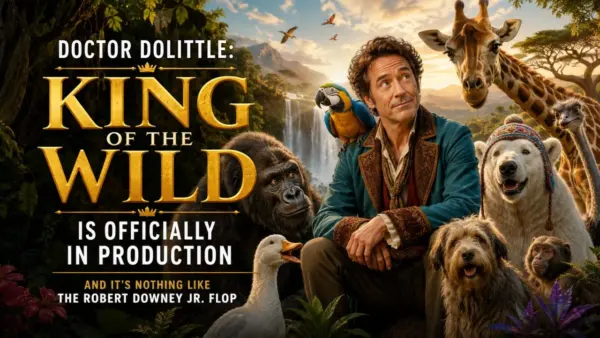 Doctor Dolittle King of the Wild Is Officially in Production — And It's Nothing Like the Robert Downey Jr. Flop