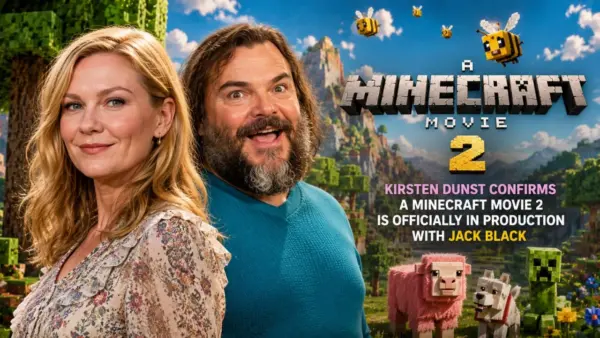 Kirsten Dunst Confirms A Minecraft Movie 2 Is Officially in Production With Jack Black