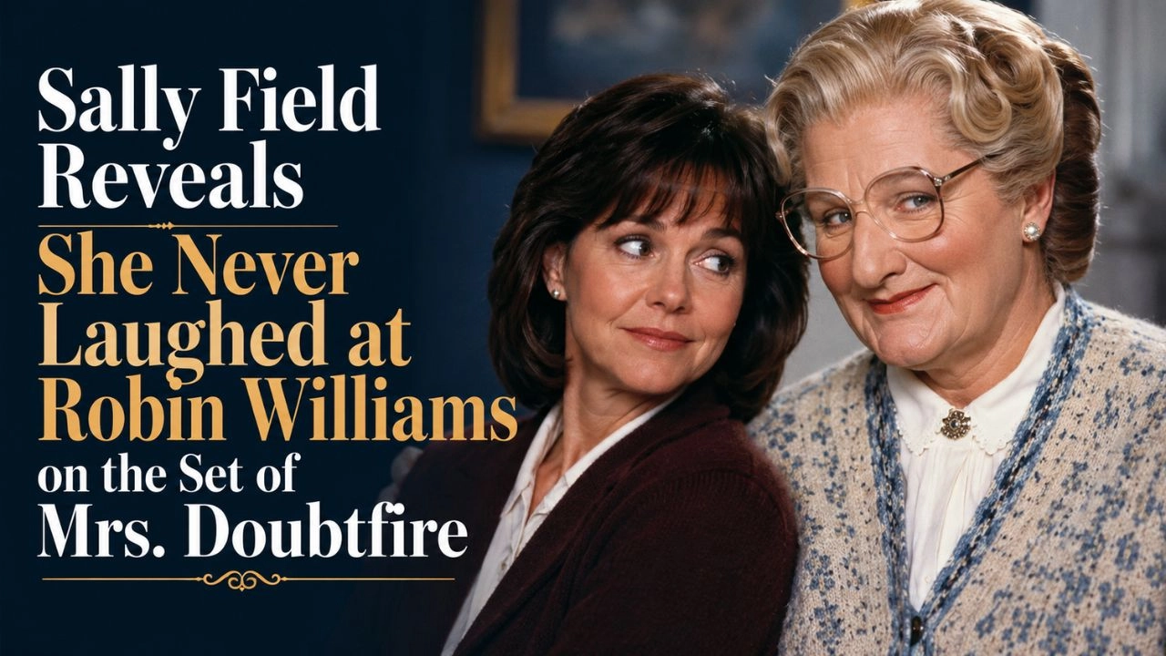 Sally Field Reveals She Never Laughed at Robin Williams on the Set of Mrs. Doubtfire