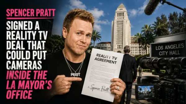 Spencer Pratt Signed a Reality TV Deal That Could Put Cameras Inside the LA Mayor's Office