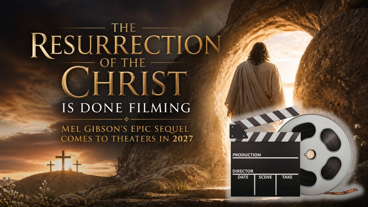 'The Resurrection of the Christ' Is Done Filming — Mel Gibson's Epic Sequel Comes to Theaters in 2027