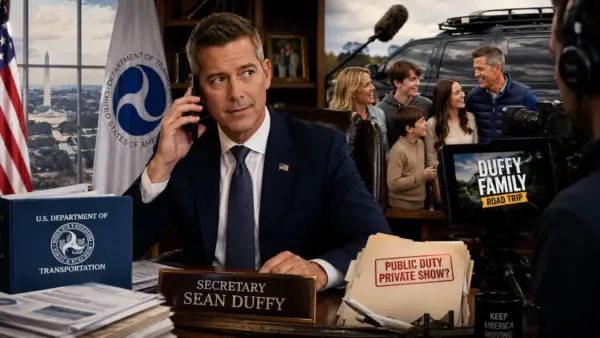 Trump Cabinet Member Sean Duffy Secretly Filmed a Family Reality Show While Running the Transportation Department