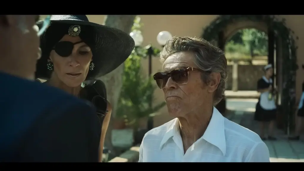 Willem Dafoe in The Birthday Party (2025)