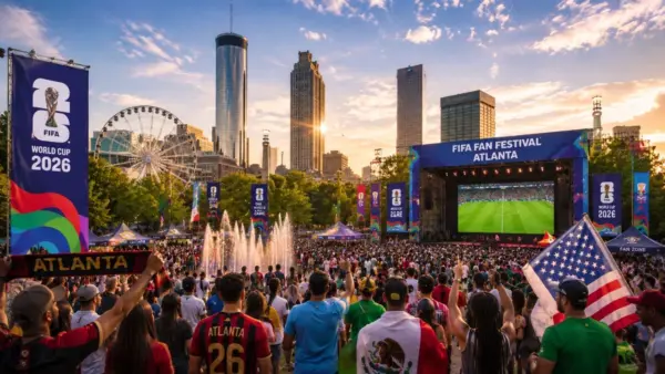 Atlanta Fan Zone FIFA Fan Festival at Centennial Olympic Park, How to Get There & Nearby (World Cup 2026)