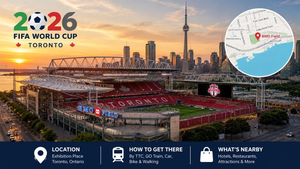 BMO Field, Toronto Location, How to Get There & What's Nearby (World Cup 2026)