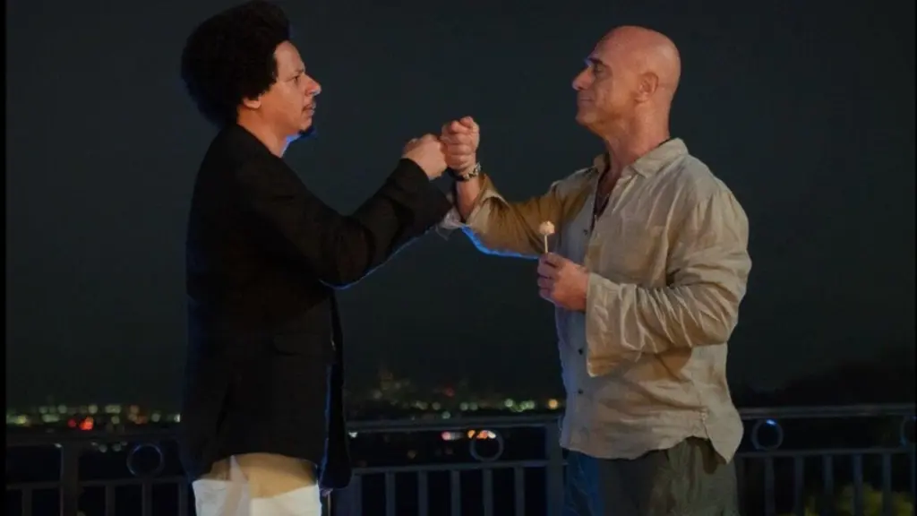 Little Brother Filming Locations (2026) 3 Christopher Meloni and Eric André in Little Brother (2026)