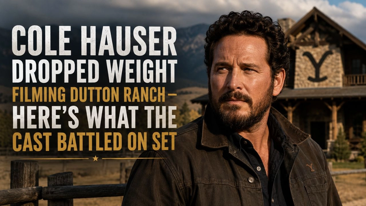 Cole Hauser Dropped Weight Filming Dutton Ranch — Here's What the Cast Battled on Set