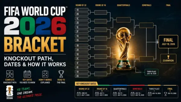FIFA World Cup 2026 Bracket Knockout Path, Dates & How It Works