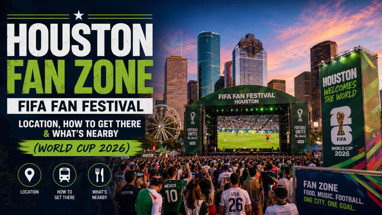 Houston Fan Zone FIFA Fan Festival Location, How to Get There & What's Nearby (World Cup 2026)