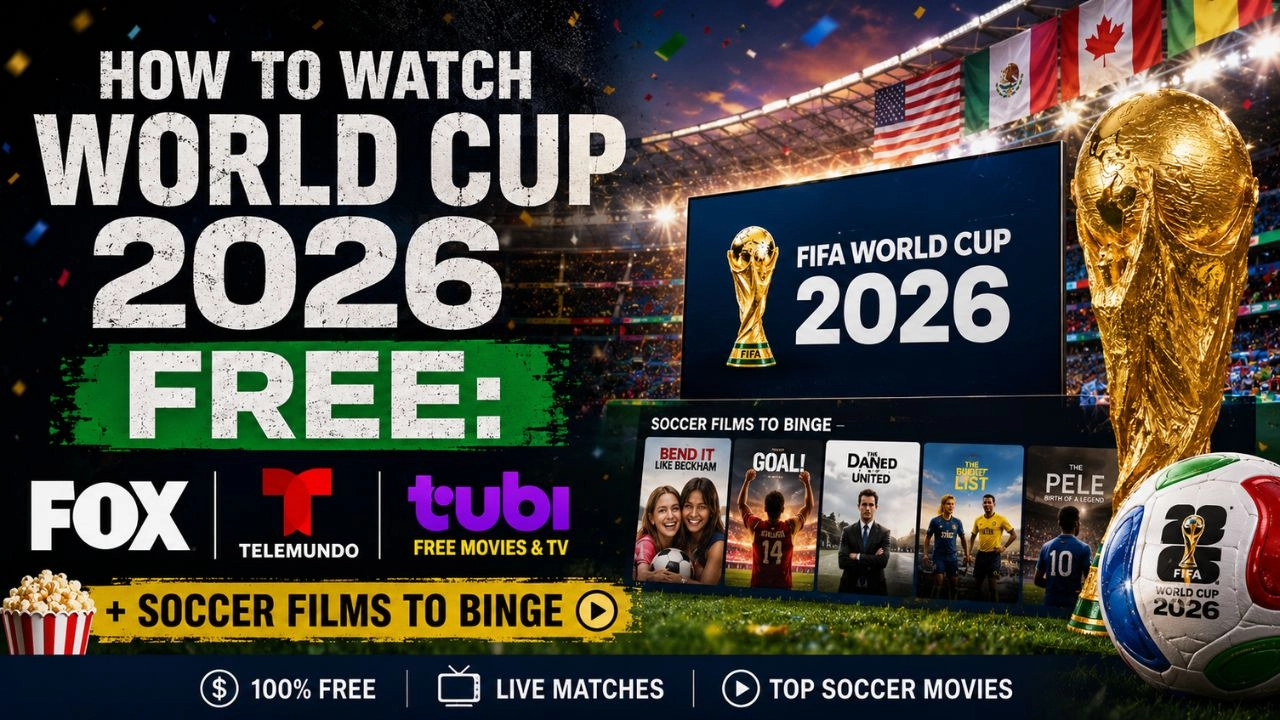 How to Watch World Cup 2026 Free FOX, Telemundo & Tubi (+ Soccer Films to Binge)