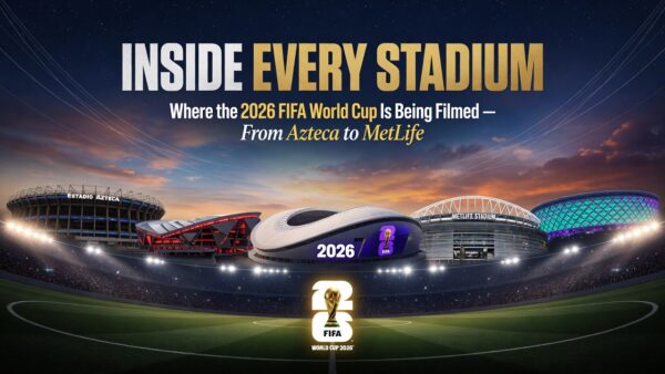 Inside Every Stadium Where the 2026 FIFA World Cup Is Being Filmed — From Azteca to MetLife