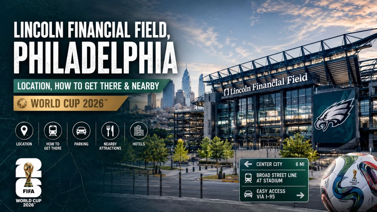 Lincoln Financial Field, Philadelphia Location, How to Get There & Nearby (World Cup 2026)