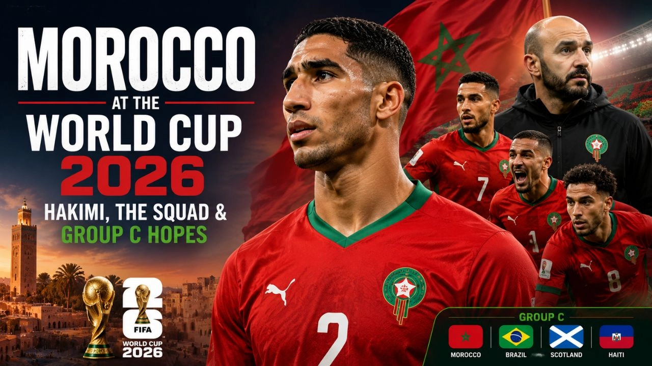 Morocco at the World Cup 2026 Hakimi, the Squad & Group C Hopes