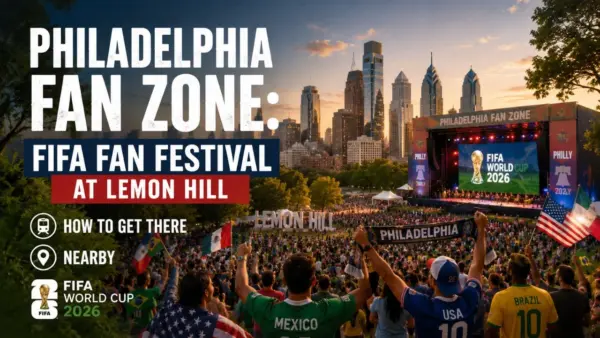 Philadelphia Fan Zone FIFA Fan Festival at Lemon Hill, How to Get There & Nearby (World Cup 2026)