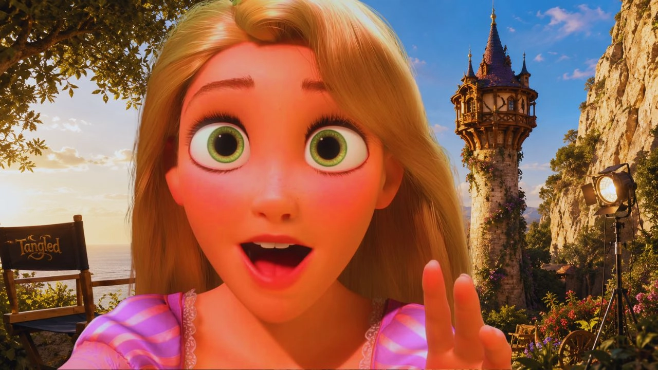 Rapunzel's Tower Is Real Disney's Live-Action 'Tangled' Begins Filming in Alicante, Spain