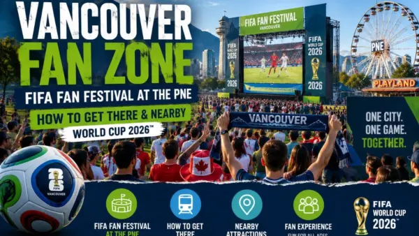 Vancouver Fan Zone FIFA Fan Festival at the PNE, How to Get There & Nearby (World Cup 2026)