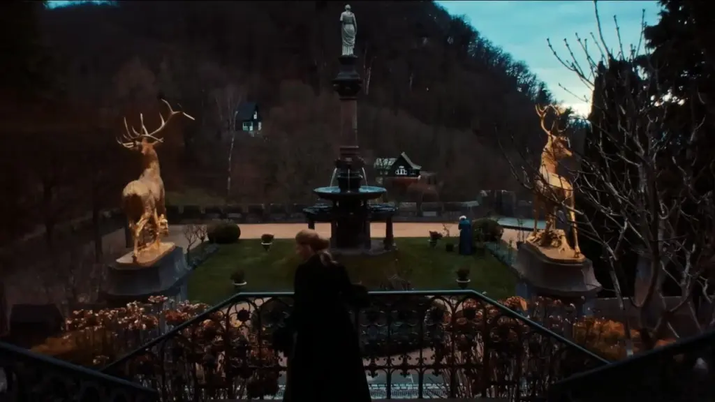 Venus Terrace Set (Inspired by Schloss Drachenburg), Cologne, Germany Featured in Virginia Woolf's Night & Day