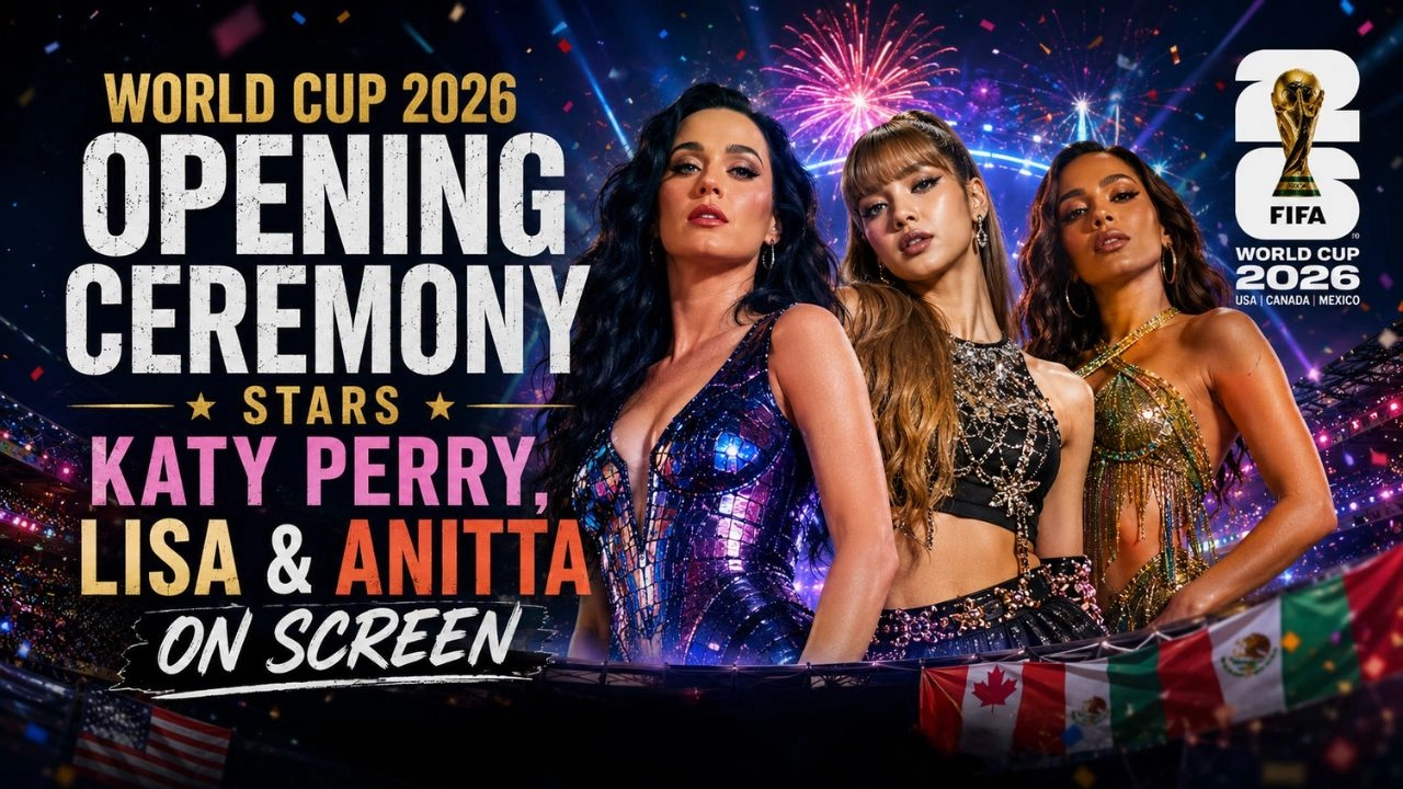 World Cup 2026 Opening Ceremony Stars Katy Perry, LISA & Anitta On Screen