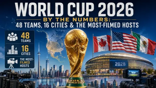 World Cup 2026 by the Numbers 48 Teams, 16 Cities & the Most-Filmed Hosts