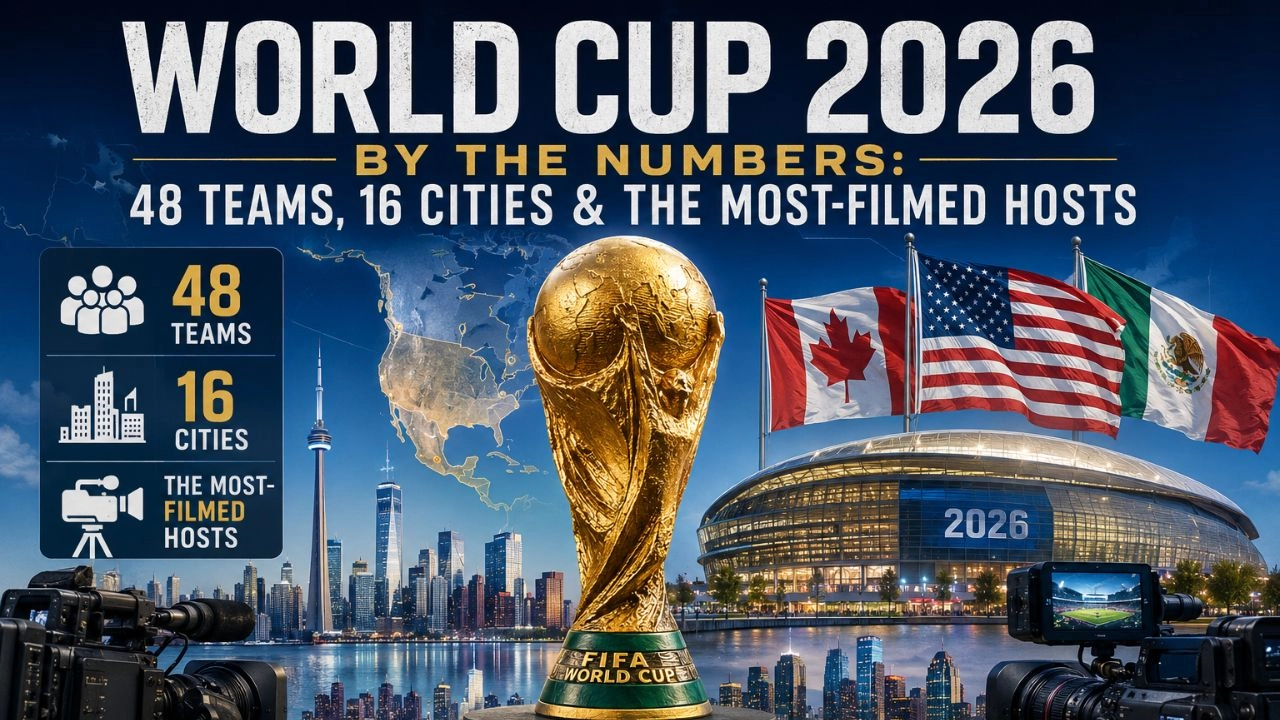 World Cup 2026 by the Numbers 48 Teams, 16 Cities & the Most-Filmed Hosts