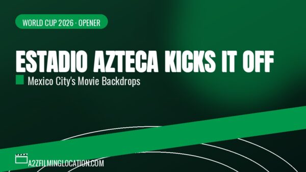Estadio Azteca FIFA World Cup 2026 opener - Mexico vs South Africa | Mexico City filming