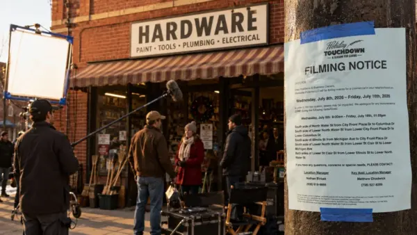 A Small Chicago Hardware Store Just Became a Hallmark Movie Set — And the Owner Can't Stop Smiling