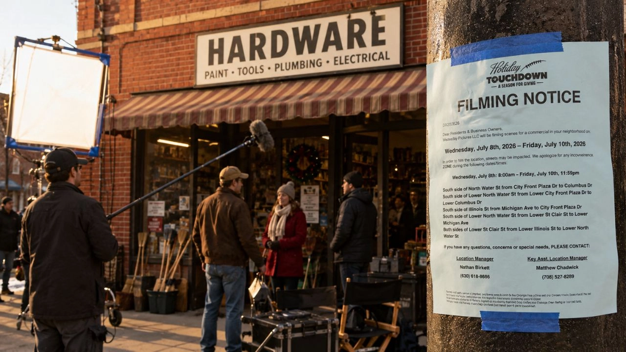 A Small Chicago Hardware Store Just Became a Hallmark Movie Set — And the Owner Can't Stop Smiling