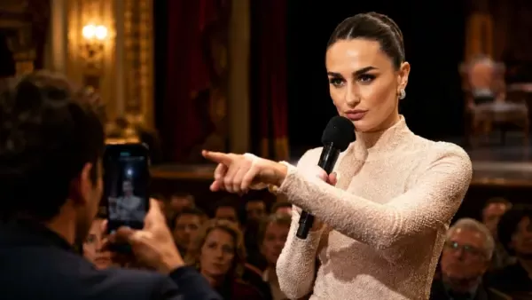 Amber Davies Used Her Intermission to Address an Audience Member Who Had Been Filming All of Act One