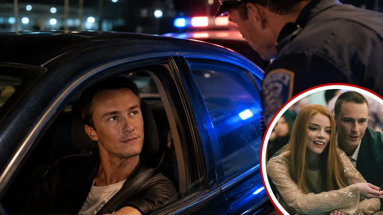 Drew Starkey Got Pulled Over by Actual Police During a 'Lucky' Filming Scene — and the Cop's Question Was Priceless