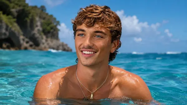 Gavin Casalegno Spent 14 Hours a Day in Water Filming 'The Devil's Mouth' — and He Loved Every Second of It