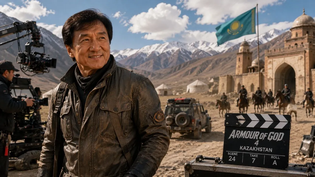 Jackie Chan's 'Armour of God' Franchise Is Back and Cameras Are Already Rolling Across Kazakhstan