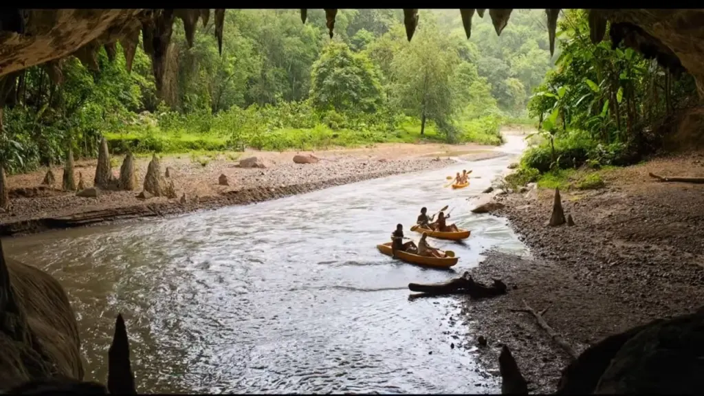 Tham Lot Cave, Mae Hong Son Province Interior Featured in The Devil's Mouth
