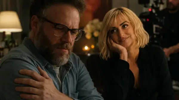 The 'Invite' Set Was Pure Chaos Seth Rogen Thanked Penélope Cruz Through a Sex Scene and Hurt His Shoulder Falling Over