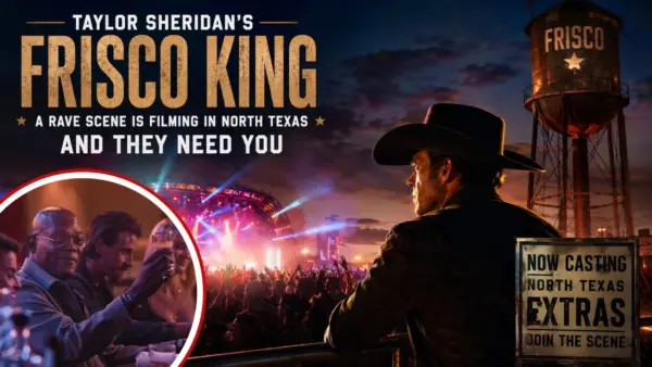Want to Be in Taylor Sheridan's 'Frisco King' A Rave Scene Is Filming in North Texas and They Need You