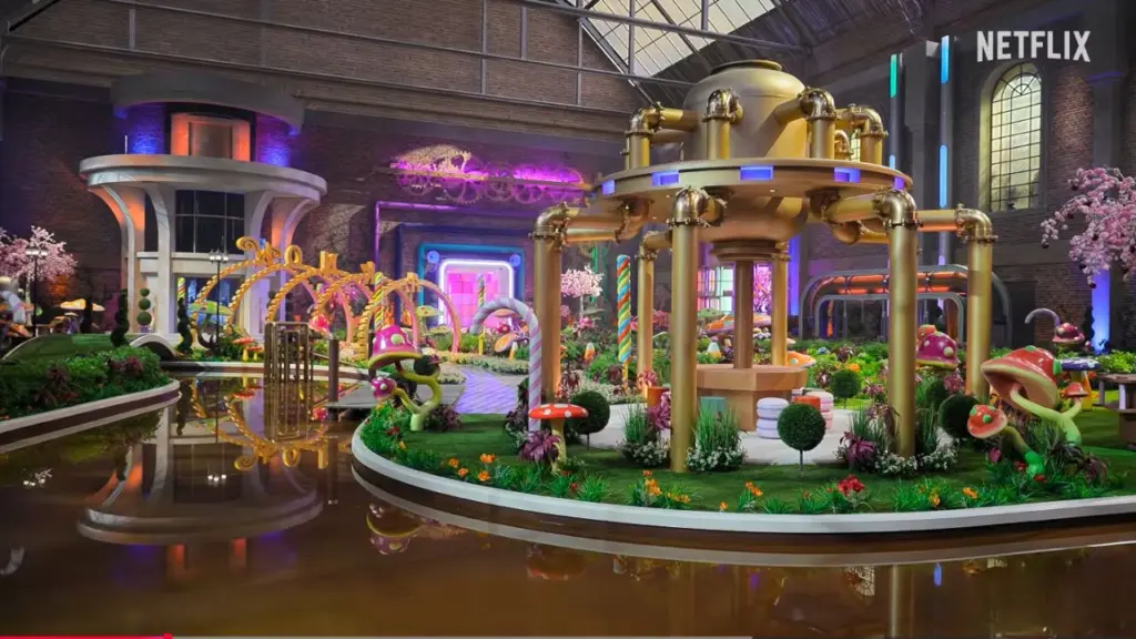 Wonka's The Golden Ticket Chocolate Factory Interior