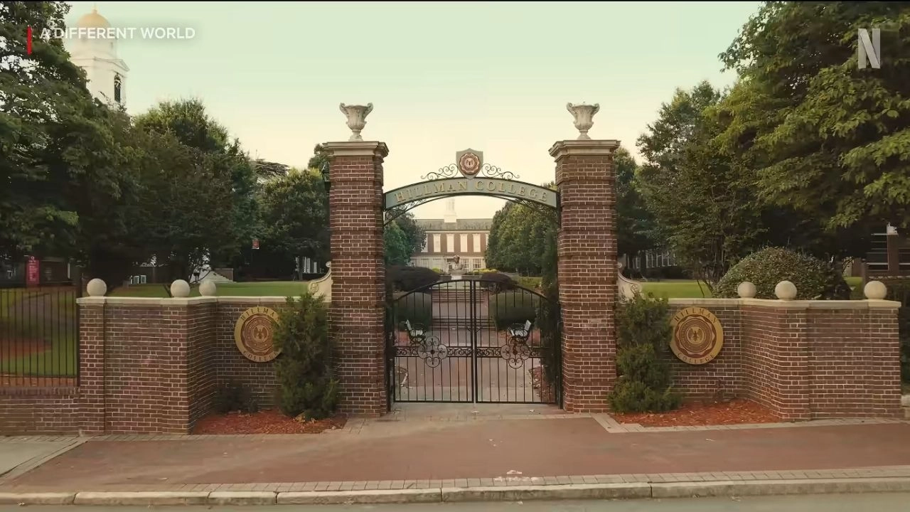 Clark Atlanta University, Atlanta, Georgia Exterior Featured in A Different World Series