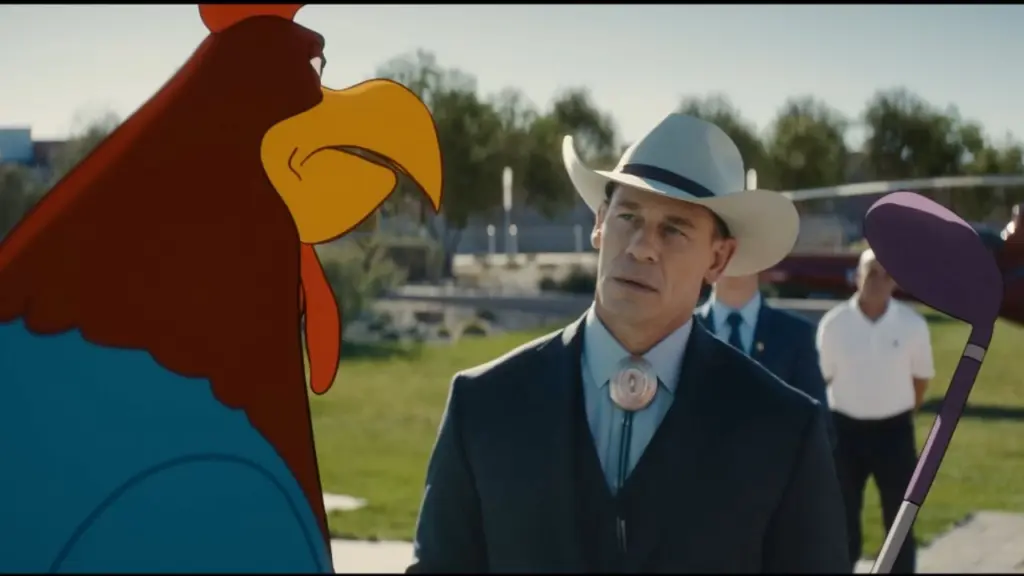 John Cena as Buddy Crane in Coyote vs. Acme