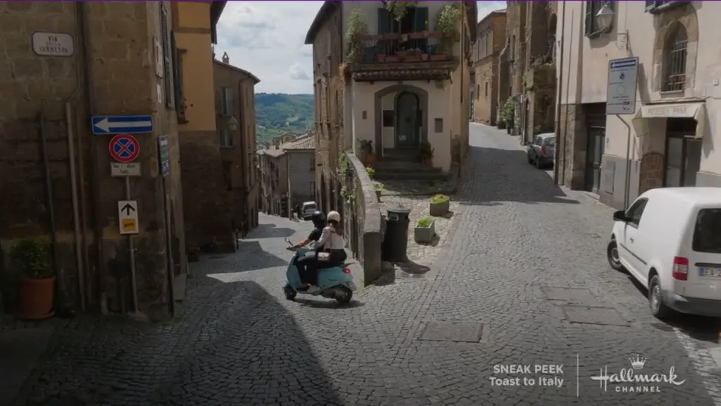 Orvieto, Italy Streets Featured in Toast to Italy
