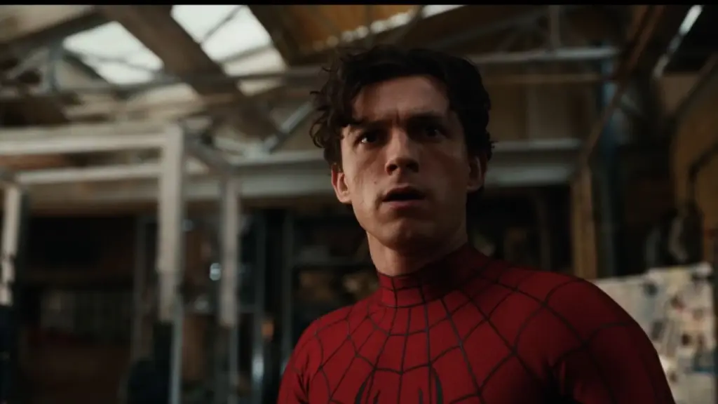 Tom Holland as Peter Parker in Spider-Man_ Brand New Day