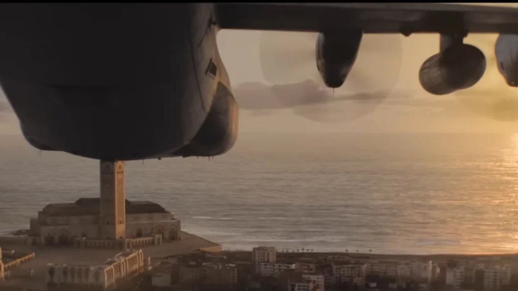 Hassan II Mosque located in Casablanca, Morocco Featured in Matchbox the Movie