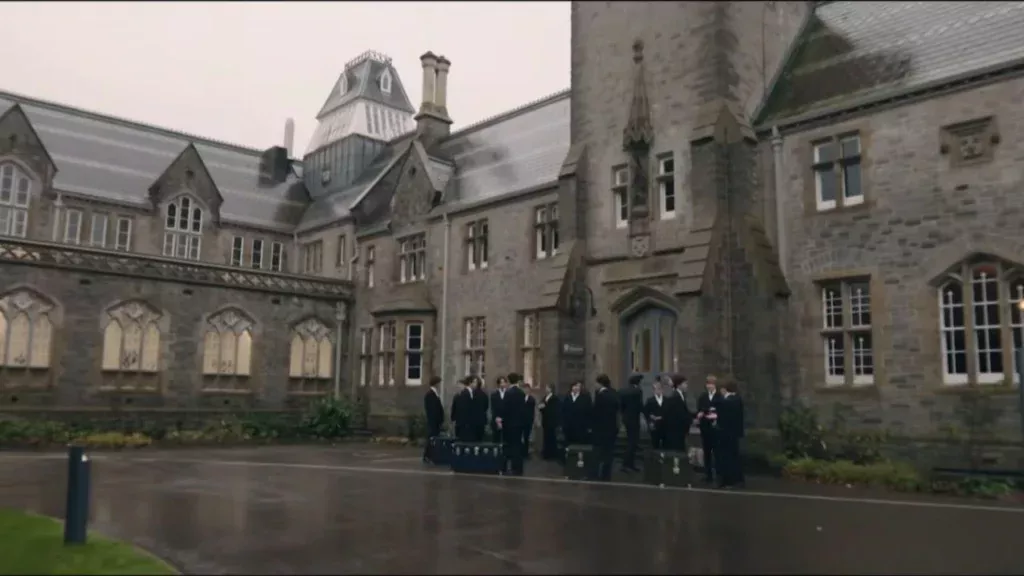 Howell's School, Llandaff, Cardiff Featured in The Party